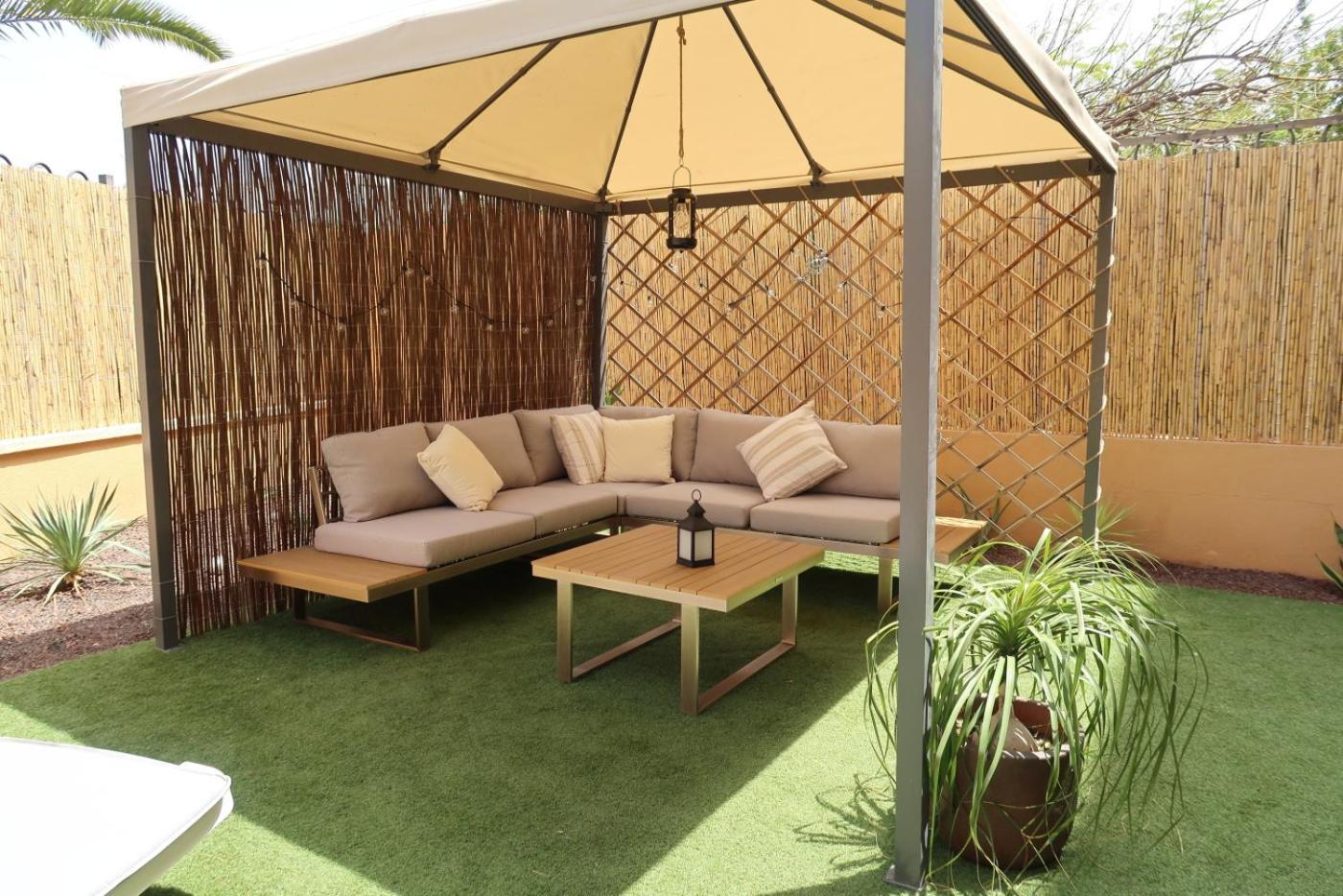 Spacious Apartment With Large Private Garden In Palm Mar Екстер'єр фото