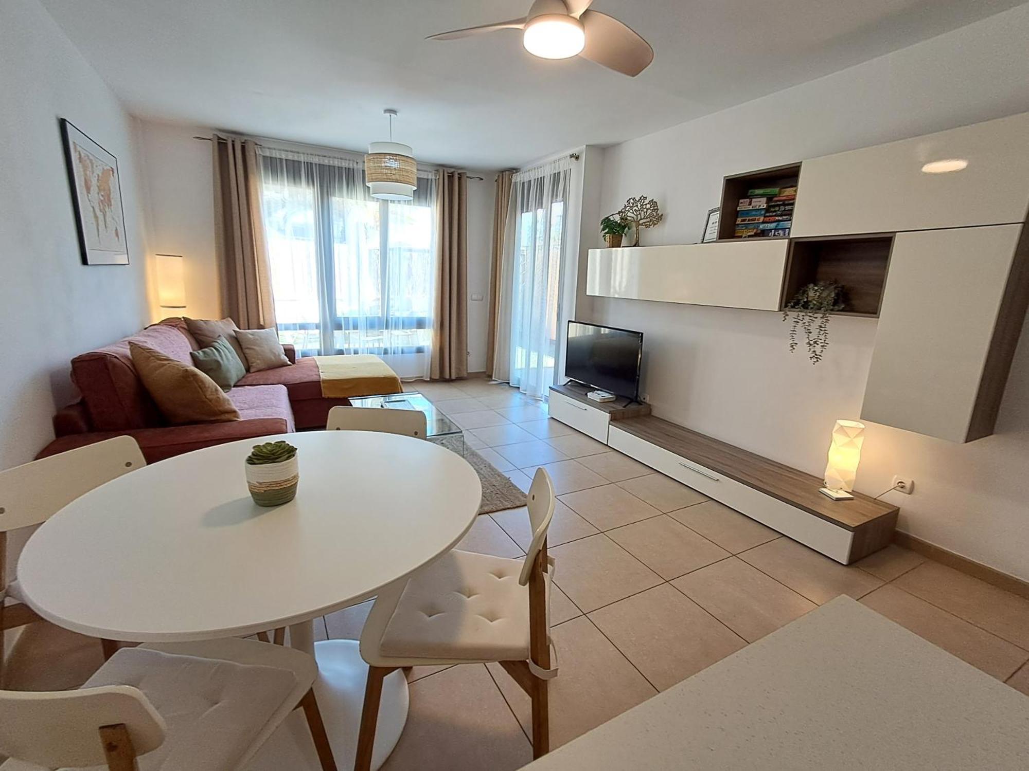 Spacious Apartment With Large Private Garden In Palm Mar Екстер'єр фото